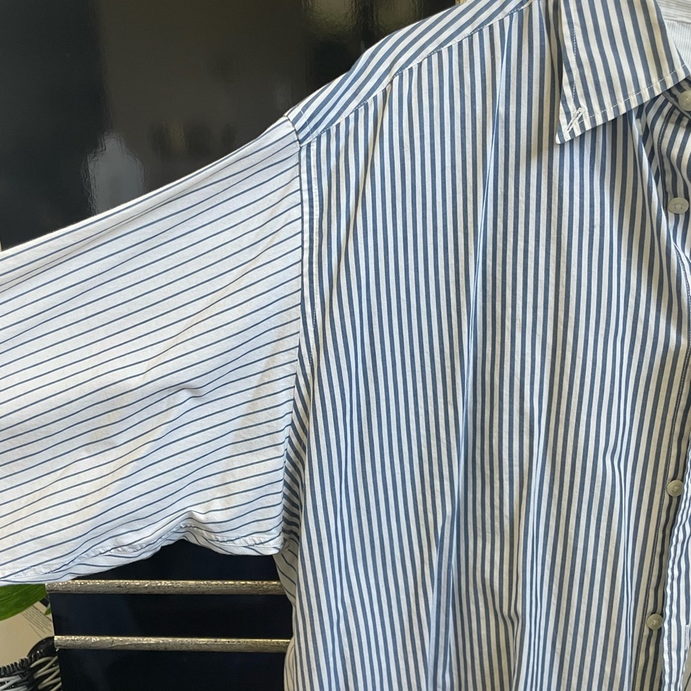 Tommy Hilfiger Dual Stripe Pattern Button Down - image 5